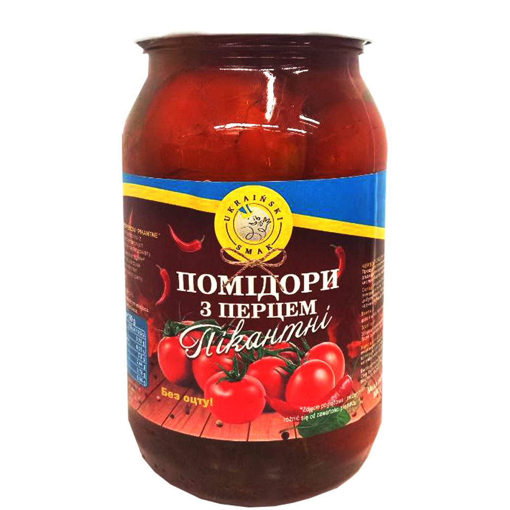 Pomidory czerwone z papryką “Pikantne” 900g