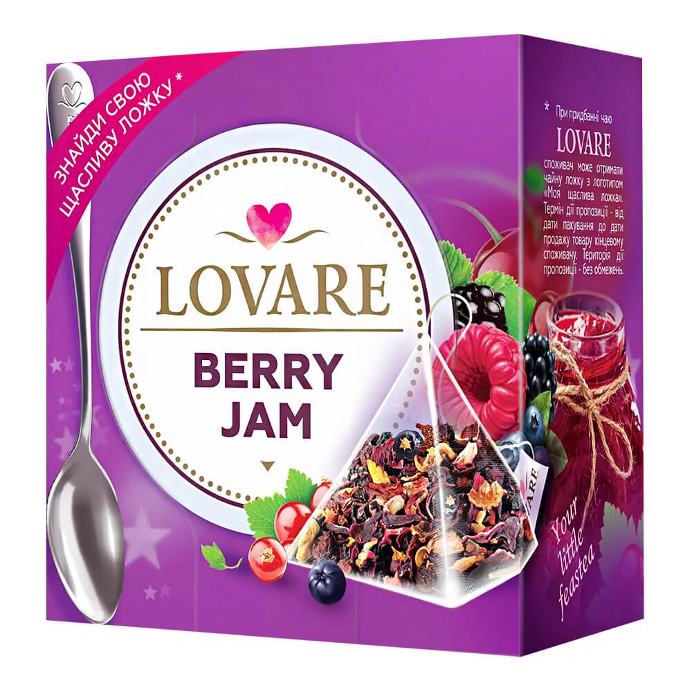 Herbata Lovare Berry Jam 36g
